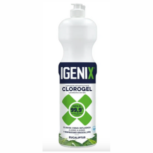 "Igenix Clorogel diferentes aromas para la desinfeccion para tus baños"