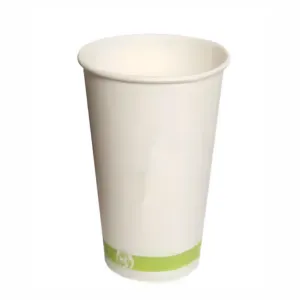 "Vaso polipapel blanco 16oz"