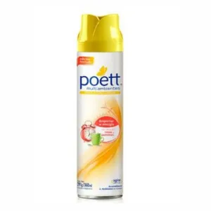 "Poett aerosol 360cc aromas para tu hogar"