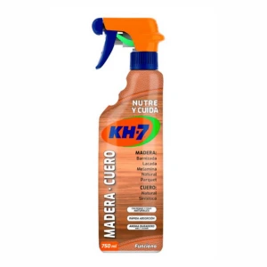 "kh-7 cuero madera 750ml botella cafe gatillo"