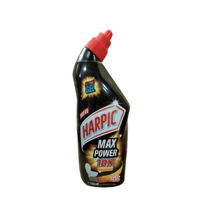 "Harpic max power botella 750ml desinfectante inodoro wc baño"